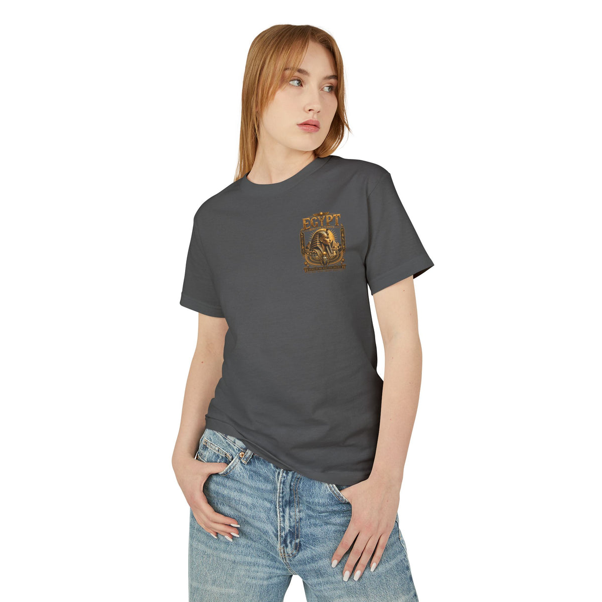 Pharaoh Archive Heavyweight Tee — Built for Eternity Pharaohs Pride USA