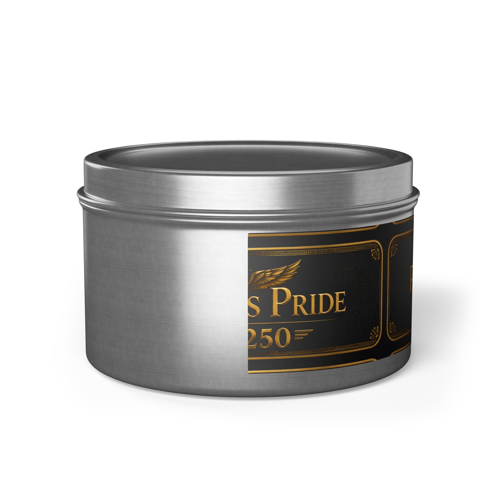 Pharaohs Pride USA scented tin candle — alternate product view