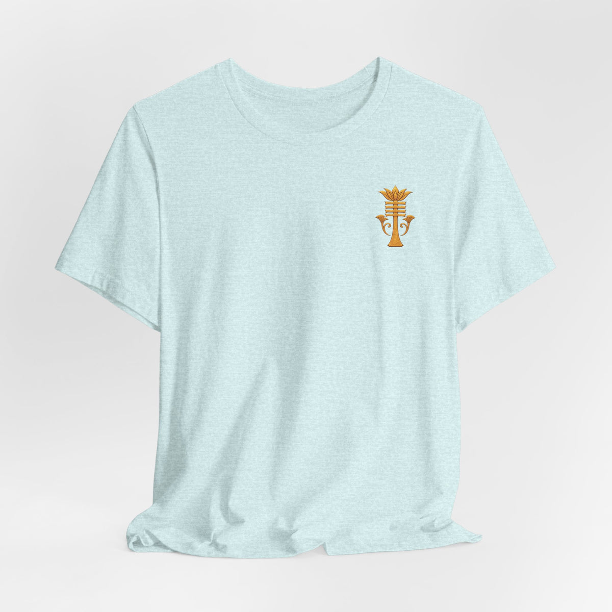 Egyptian Ankh Heart Chest Tee Printify