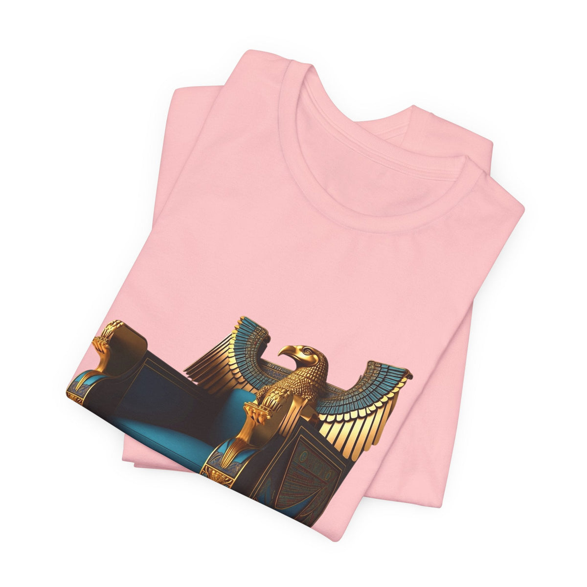 Egyptian Throne T-Shirt — Ancient Egypt Golden Throne Tee Printify