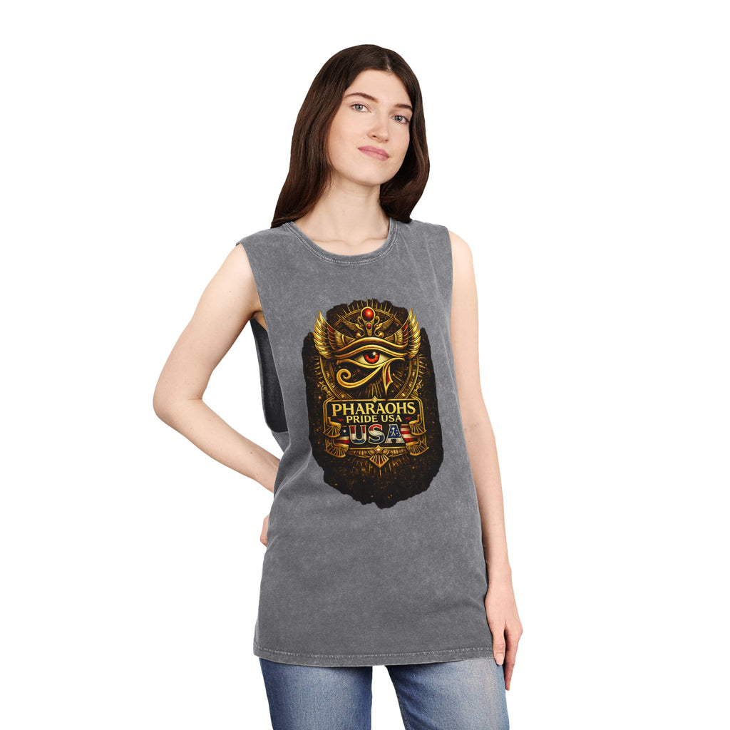 Pharaohs Pride USA Eye of Horus Tank Top – Egypt Heritage Fan Apparel