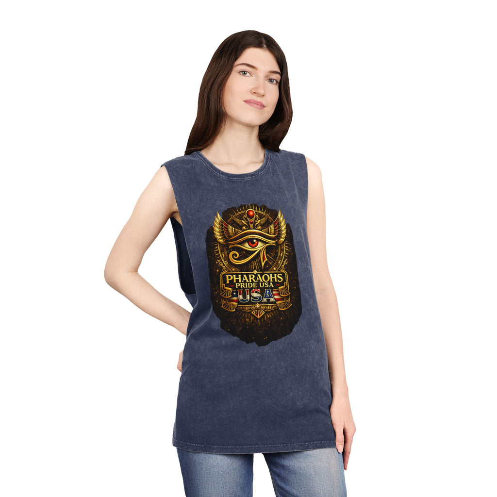 Pharaohs Pride USA Eye of Horus Tank Top – Egypt Heritage Fan Apparel