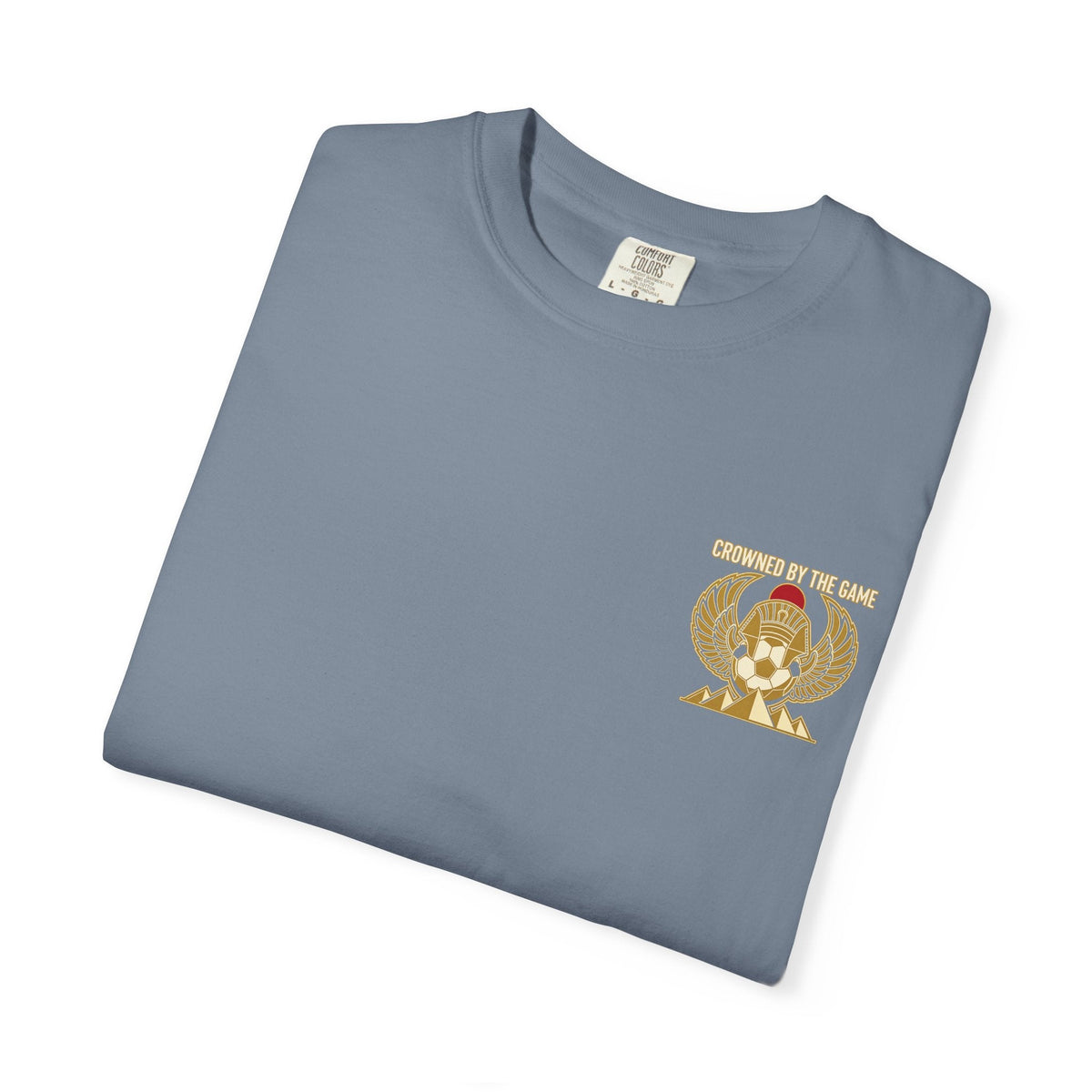 Crowned by the Game – Egyptian Football Heritage T-Shirt Printify