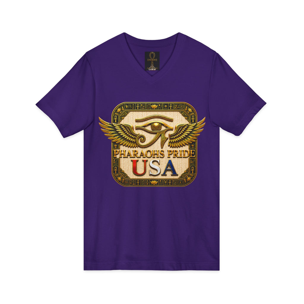 Pharaohs Pride USA Heritage Crest V-Neck Tee product image 44