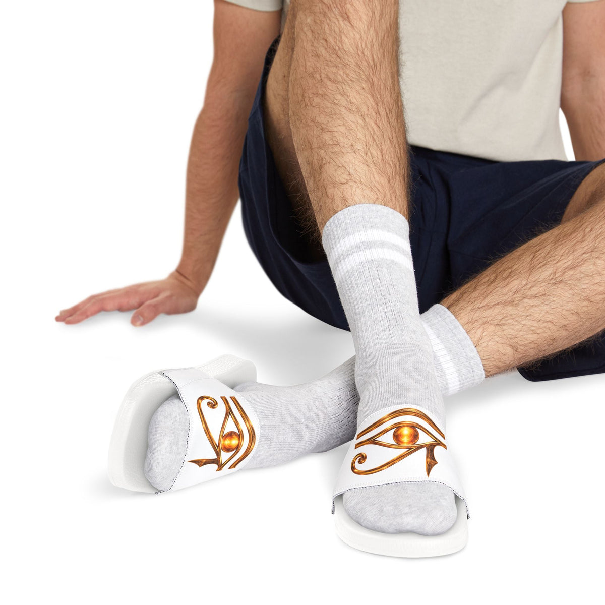 Men's Removable-Strap Sandals Printify