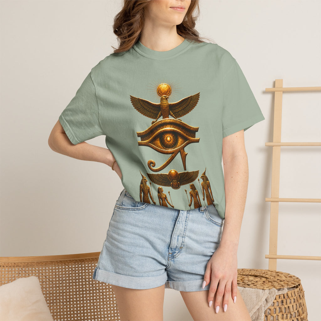 Egyptian Heritage Garment-Dyed Relaxed Cotton Tee