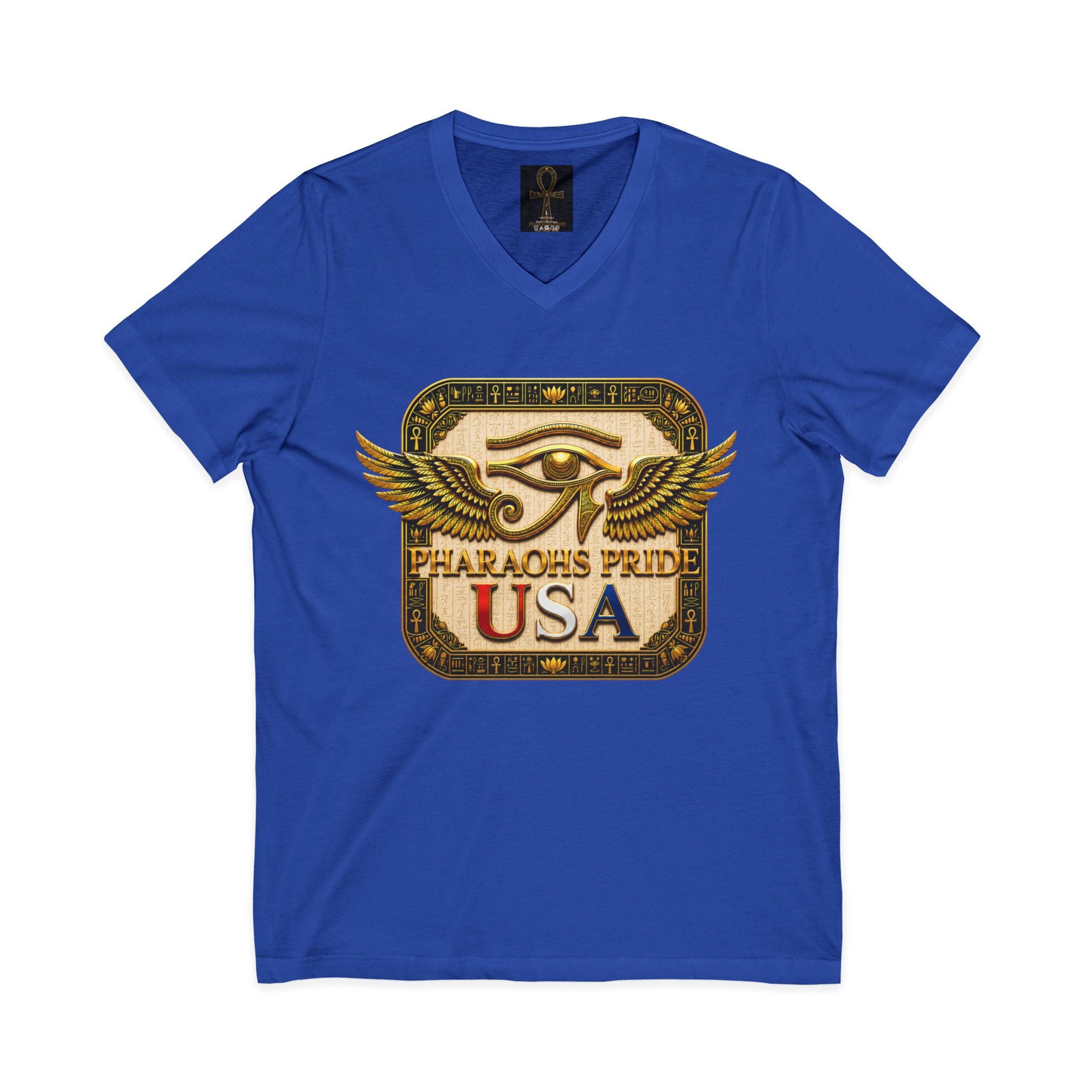 Pharaohs Pride USA Heritage Crest V-Neck Tee product image 6