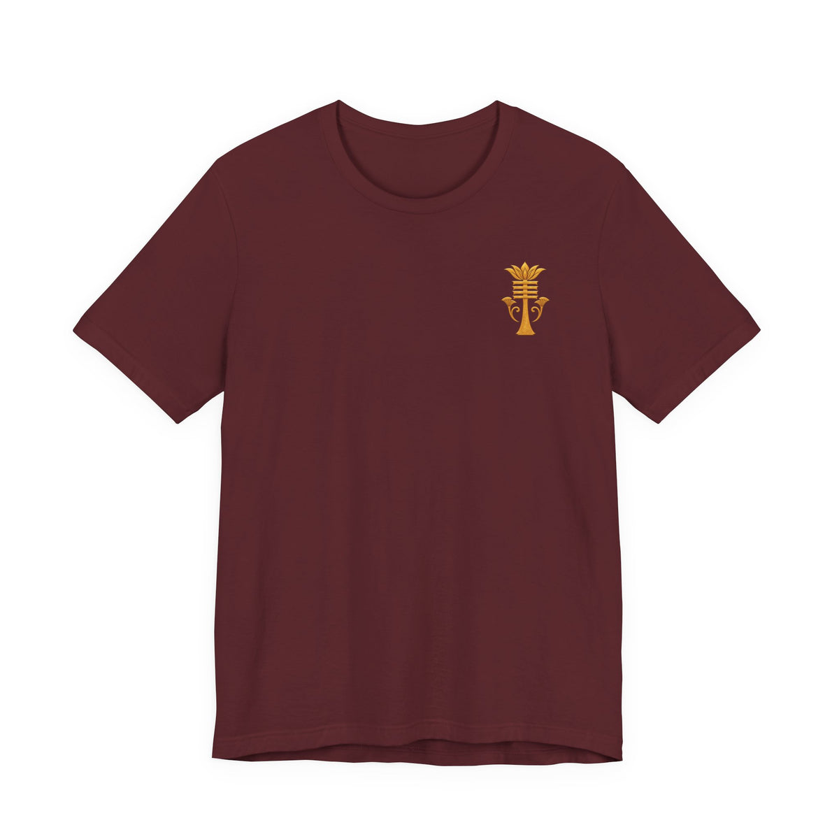 Egyptian Ankh Heart Chest Tee Printify