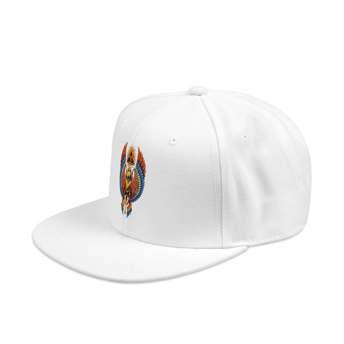 Egyptian Heritage High-Profile Embroidered Snapback