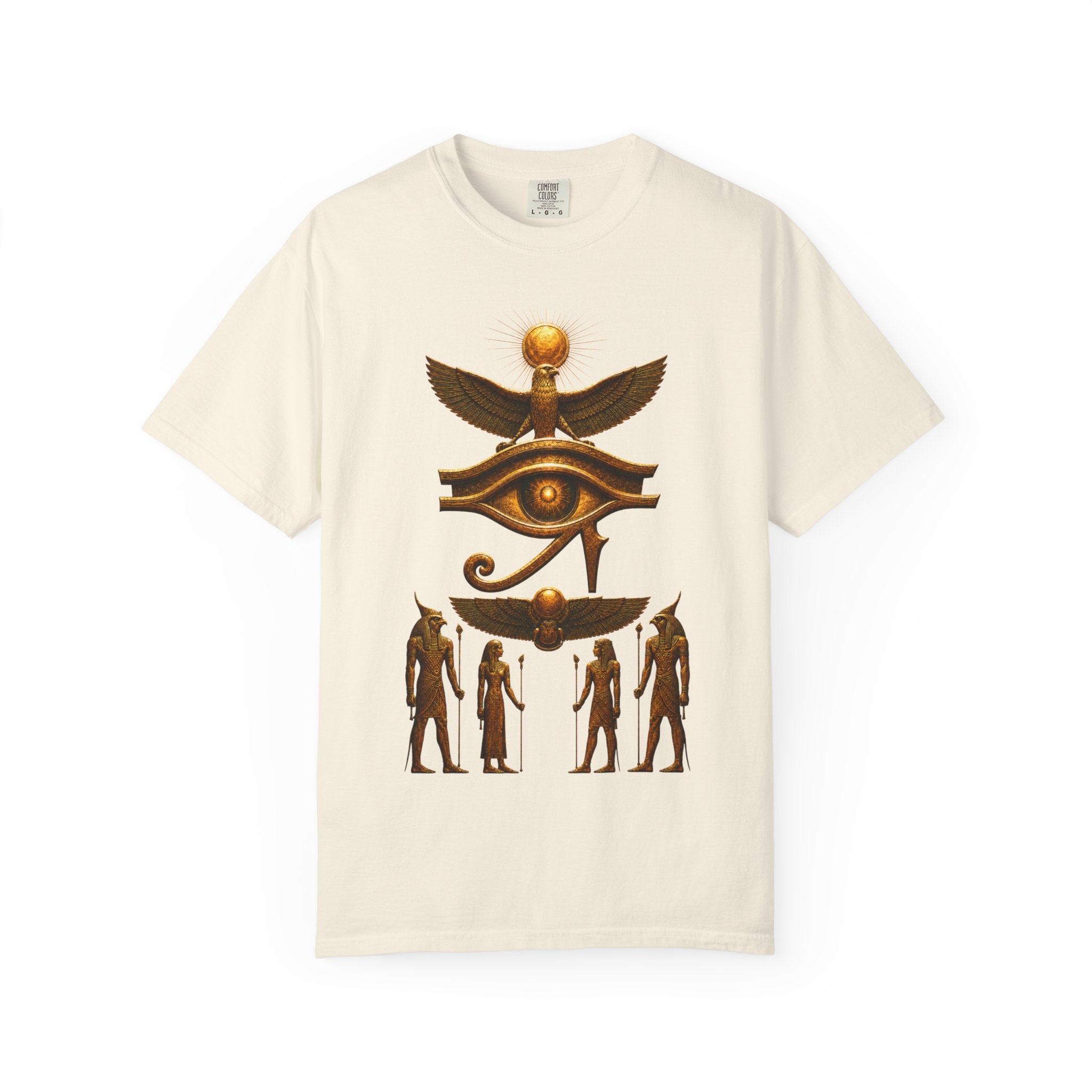 Egyptian Heritage Garment-Dyed Relaxed Cotton Tee