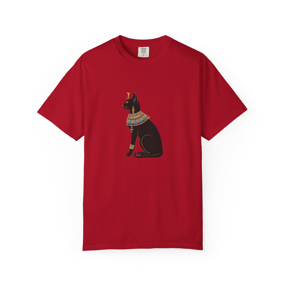 Bastet Egyptian Cat Garment-Dyed T-Shirt