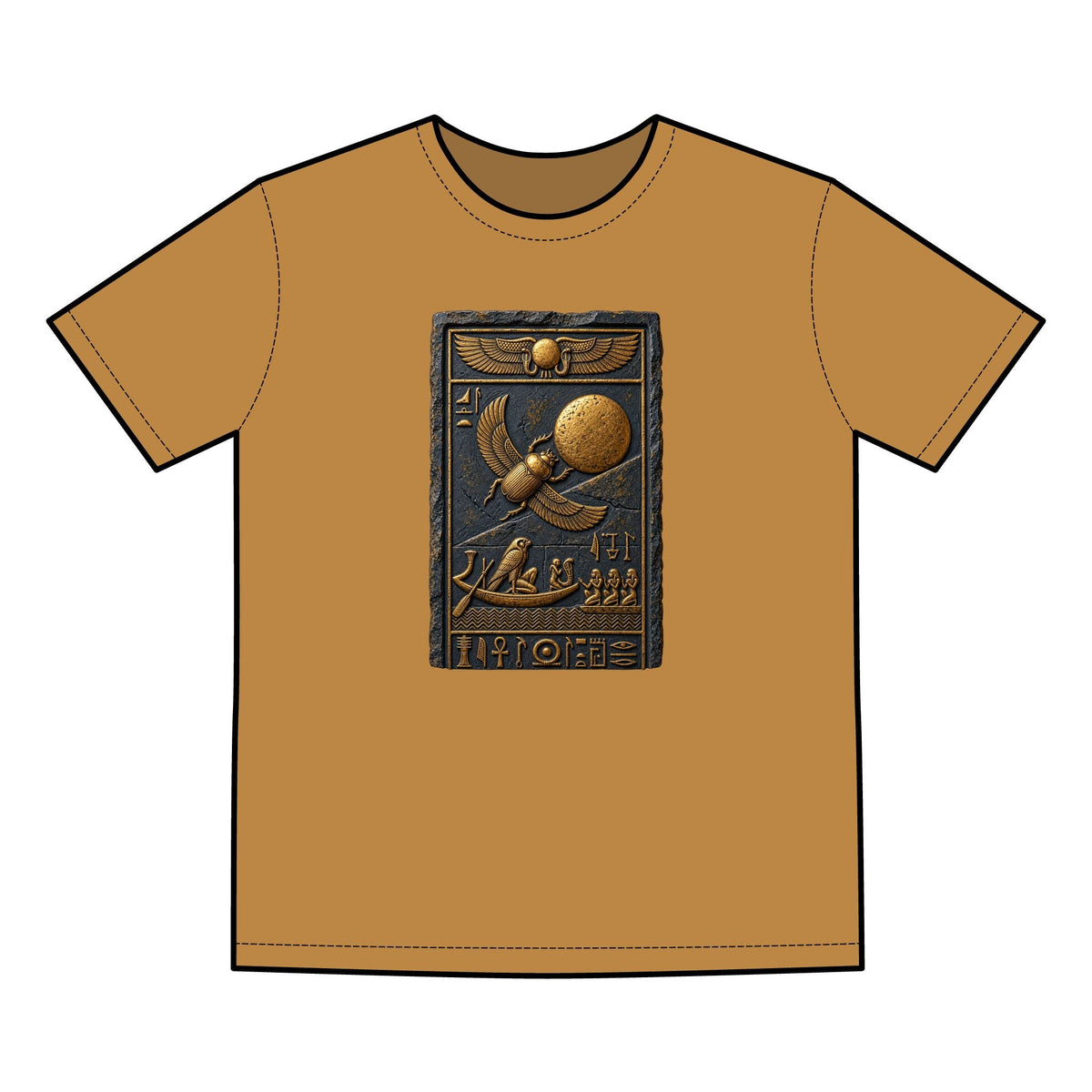 Men's Staple Faded Tee in 100% combed cotton with ribbed neck and double needle hems