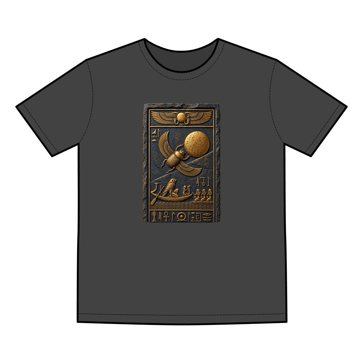 Pharaohs Pride USA Men's Faded Cotton T-Shirt