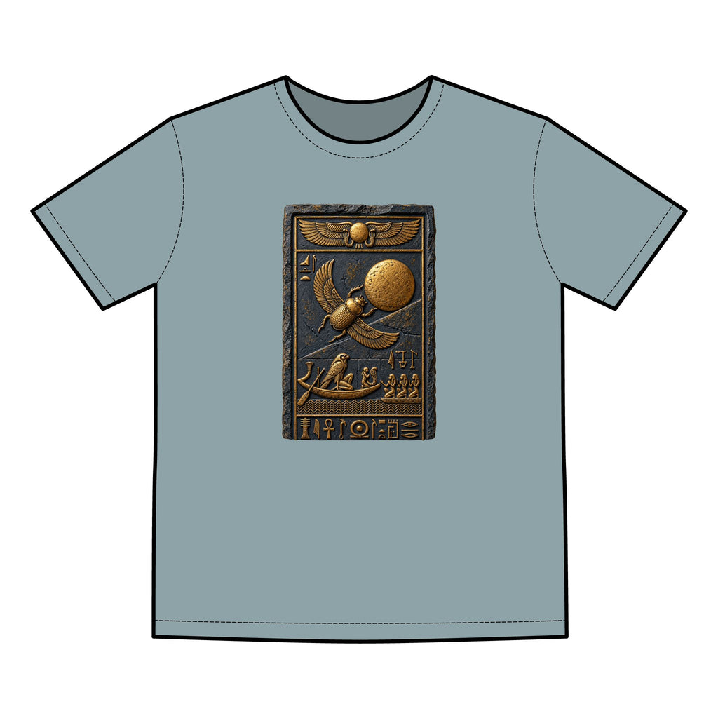 Pharaohs Pride USA Men's Faded Cotton T-Shirt