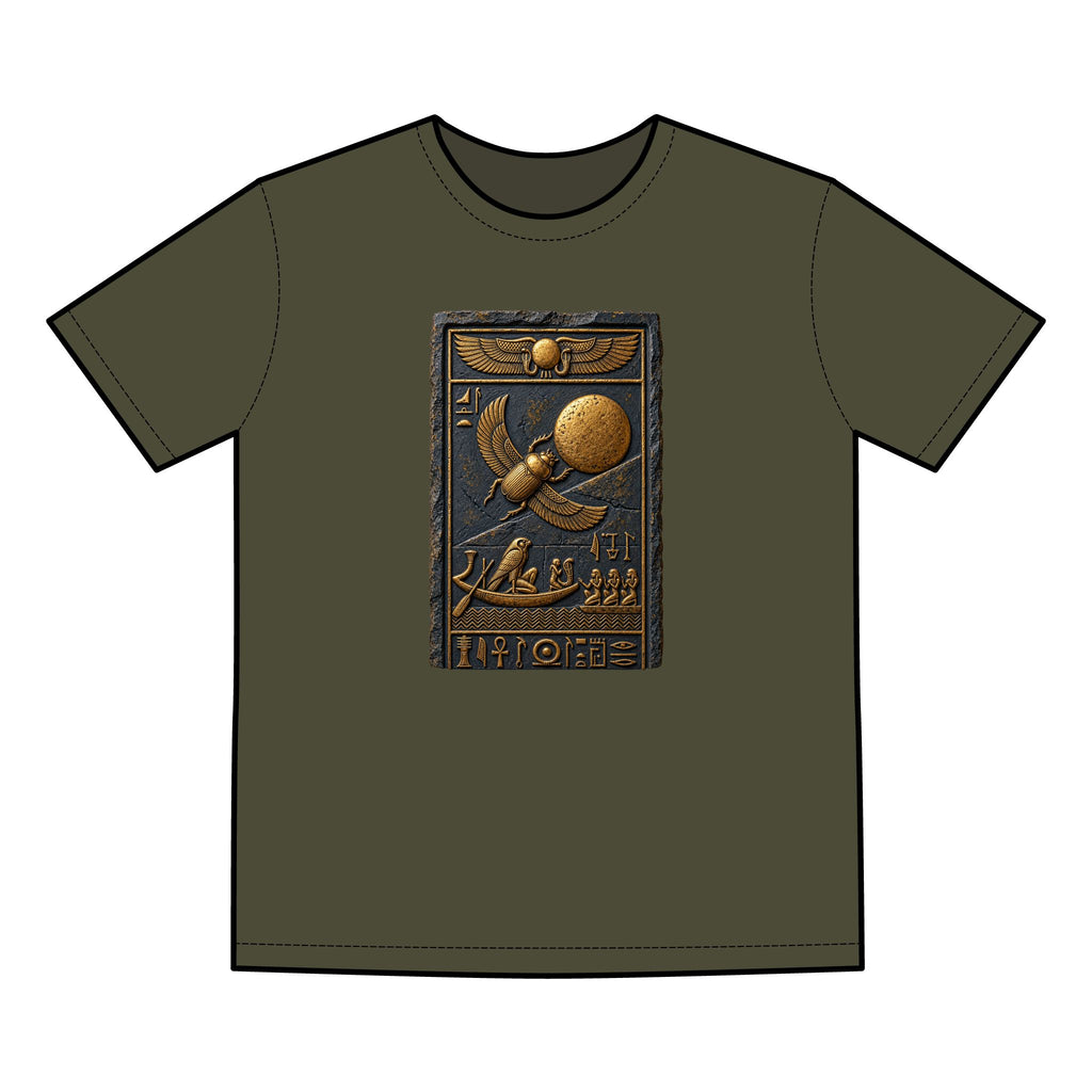 Pharaohs Pride USA Men's Faded Cotton T-Shirt