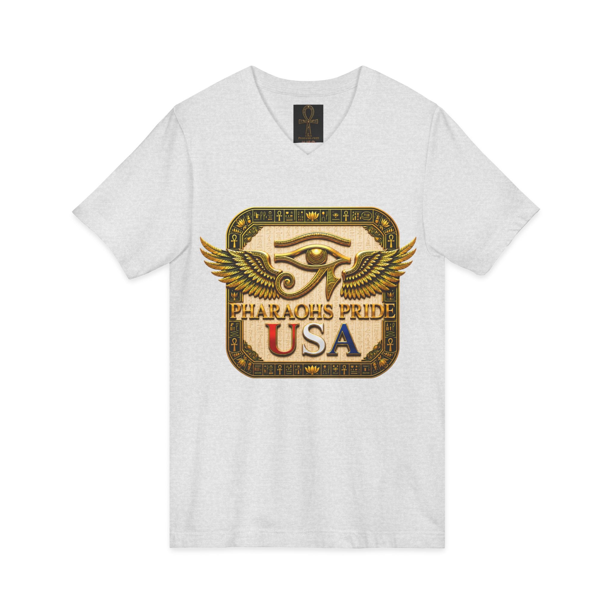 Pharaohs Pride USA Heritage Crest V-Neck Tee product image 17