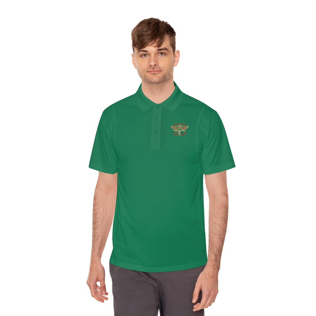 Pharaohs Pride USA men's polo shirt alternate color view