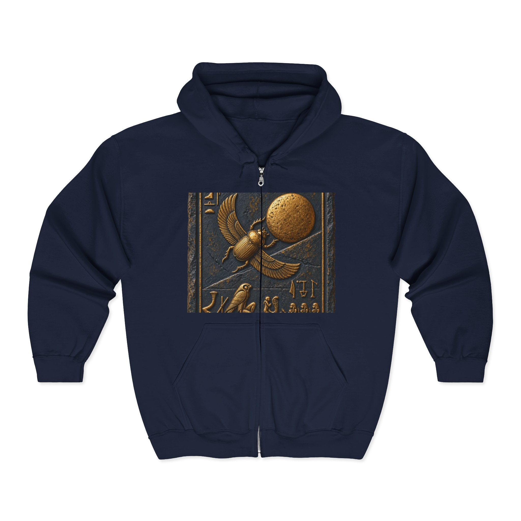 Pharaohs Pride USA Heavy Blend Full-Zip Hoodie