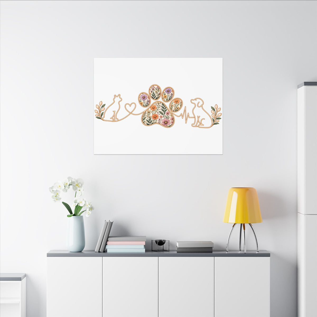 Matte Canvas, Stretched, 0.75" (Multi-Size) Printify