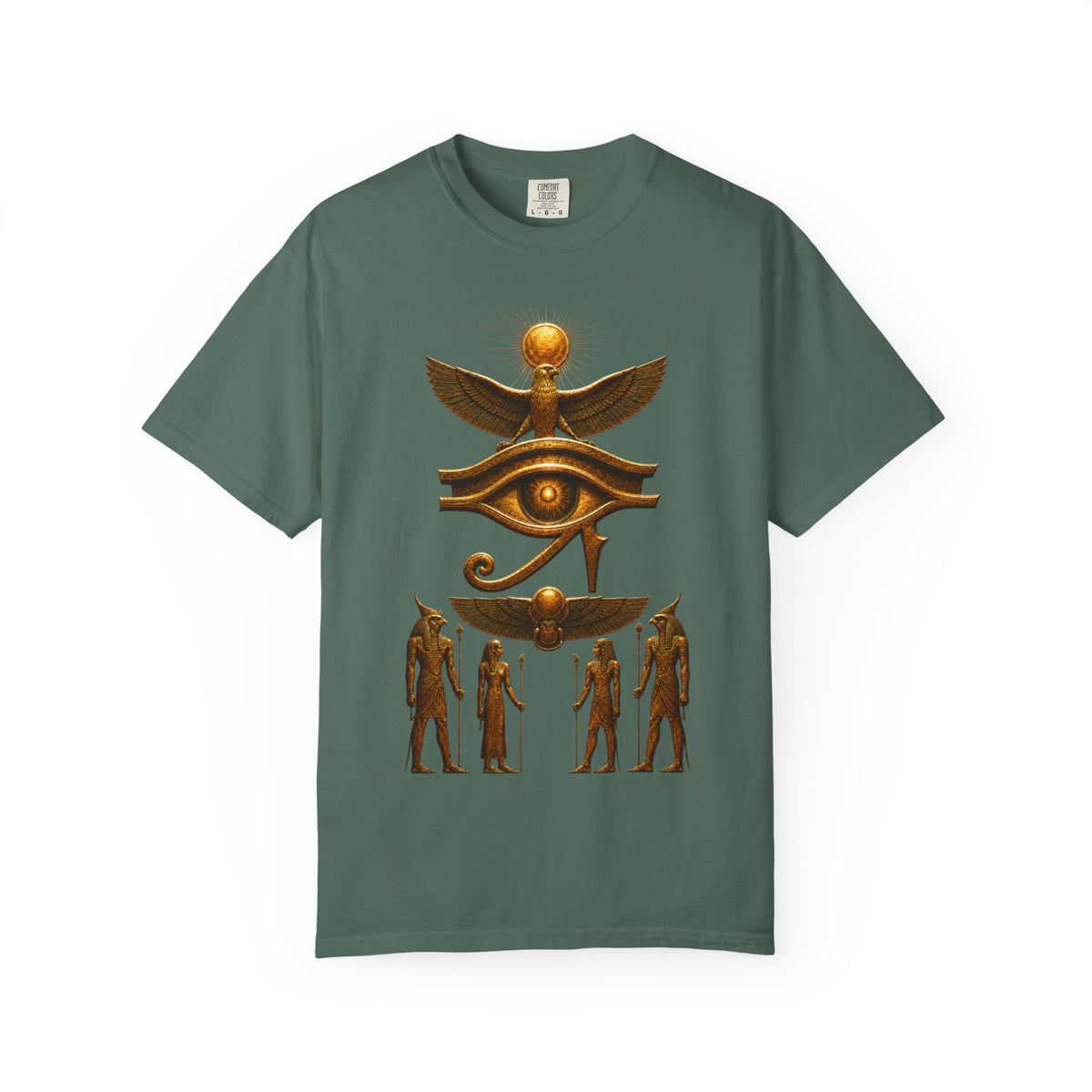 Egyptian Heritage Garment-Dyed Relaxed Cotton Tee