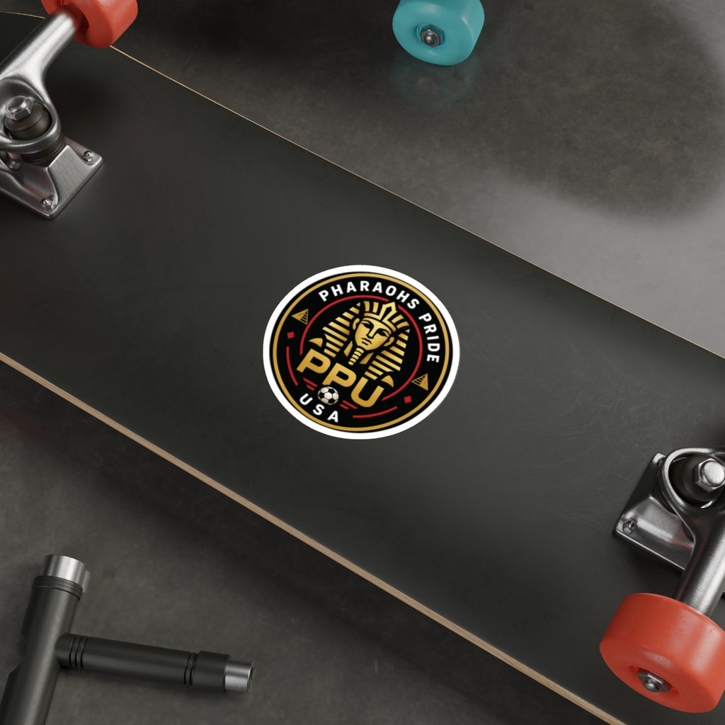 Pharaohs Pride USA Die-Cut Sticker | Egypt Football Fan Decal