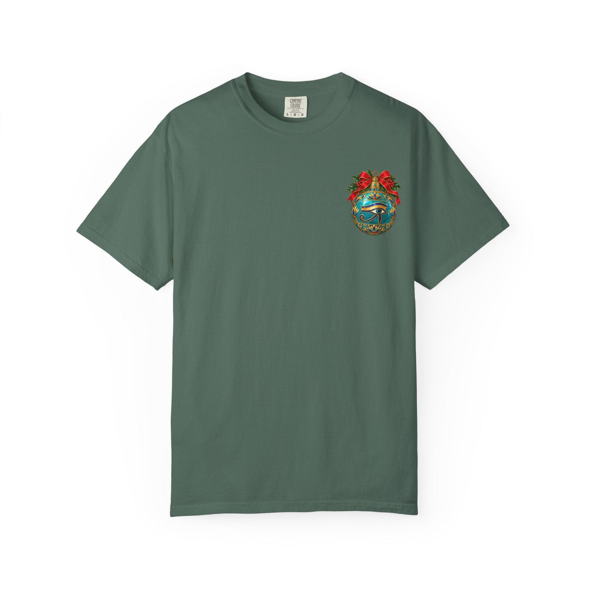 Egyptian Eye of Horus Christmas Ornament T-Shirt Printify