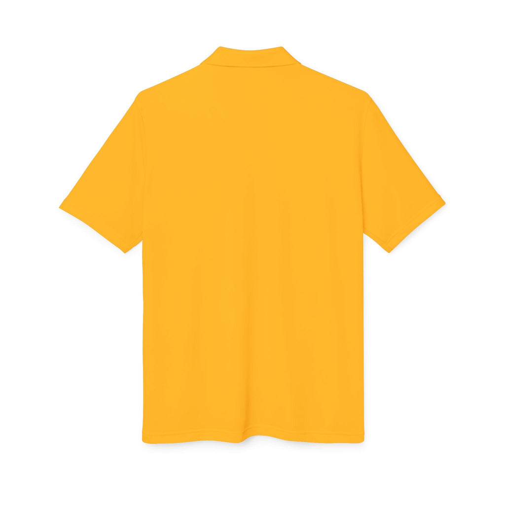 Eye of Horus Polo Shirt — Egyptian Symbol Embroidered Performance Golf Polo Printify