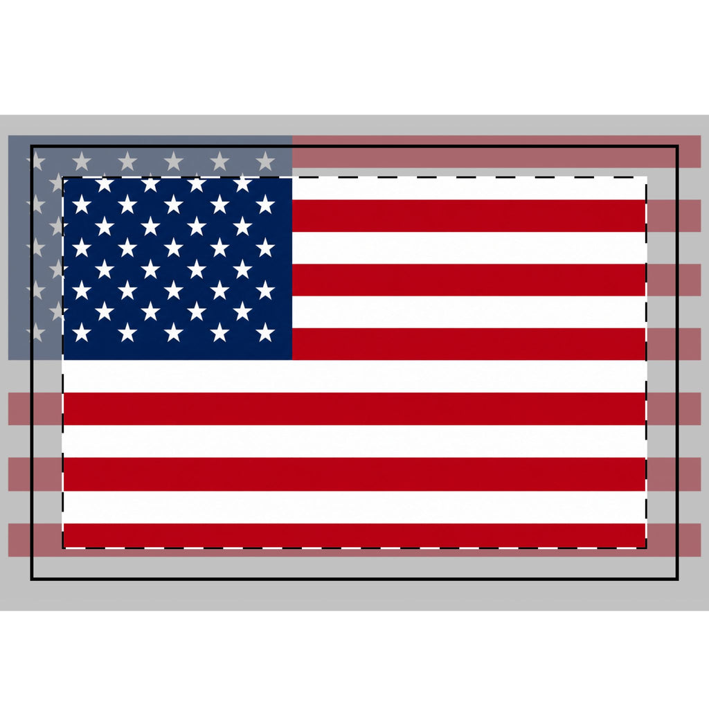 Pharaohs Pride USA American hand flag