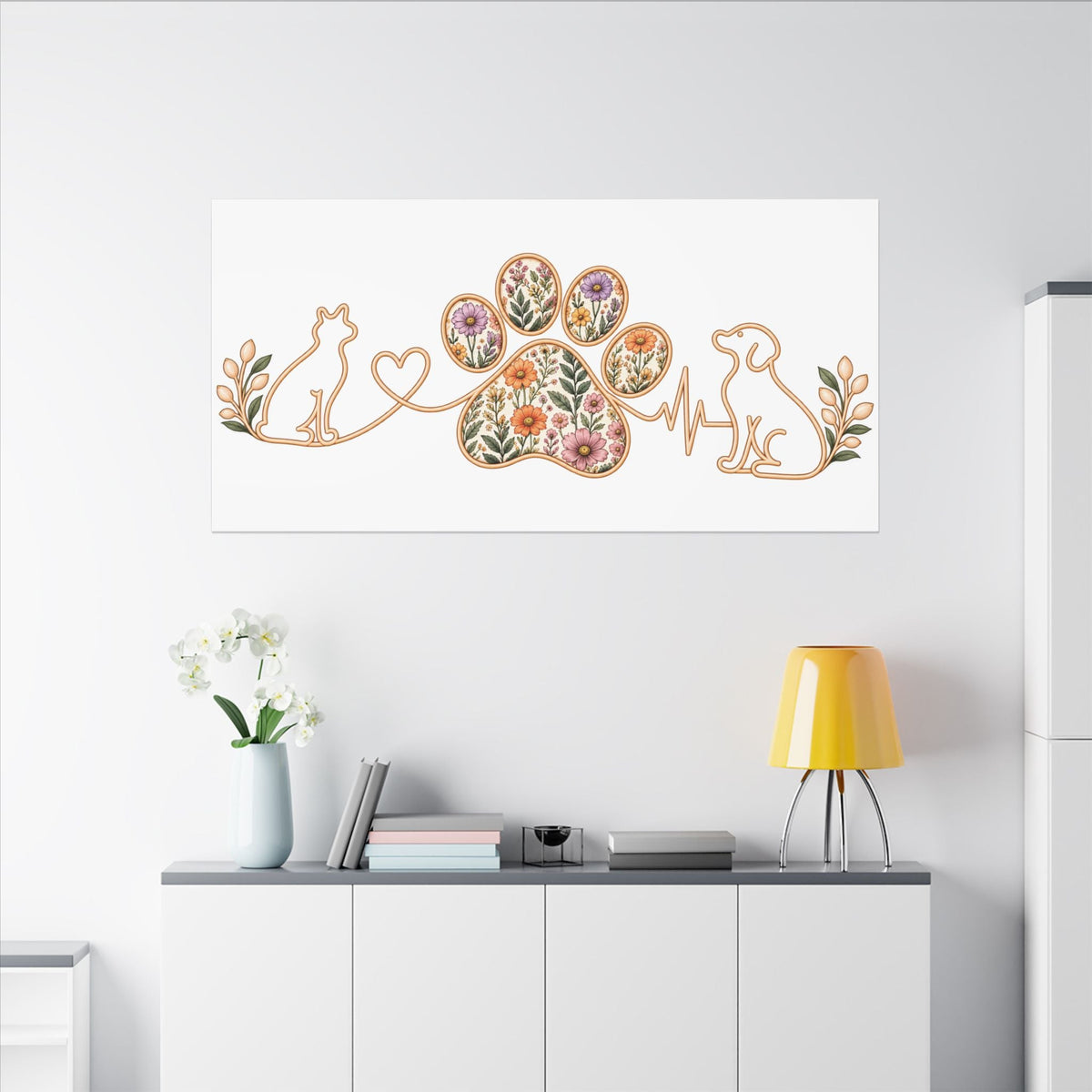 Matte Canvas, Stretched, 0.75" (Multi-Size) Printify