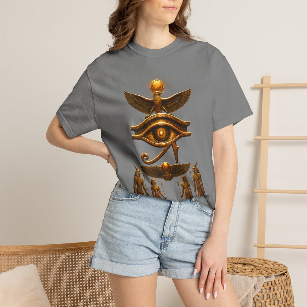 Egyptian Heritage Garment-Dyed Relaxed Cotton Tee