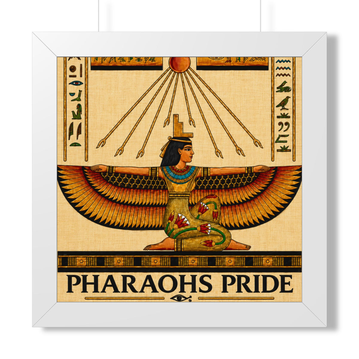Pharaohs Pride USA Framed Egyptian Papyrus Wall Art product image 8