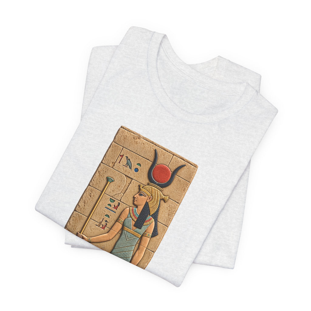 Goddess Isis T-Shirt — Ancient Egyptian Hieroglyph Art Tee Printify