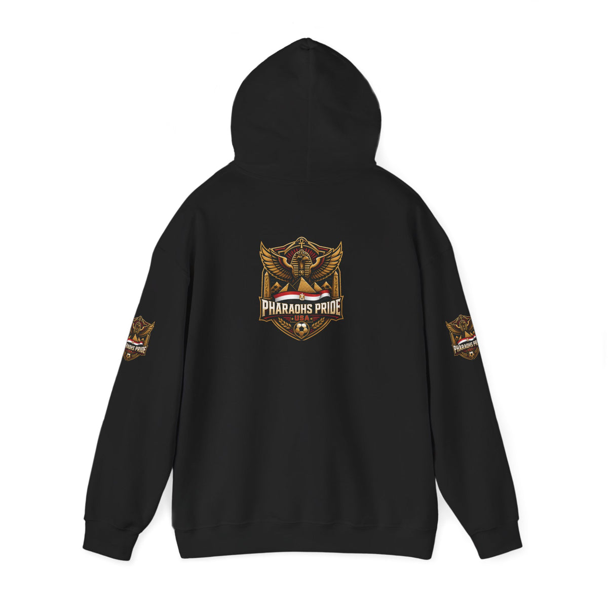 Egypt Football Fan Hoodie with Pharaoh Graphic product image 5