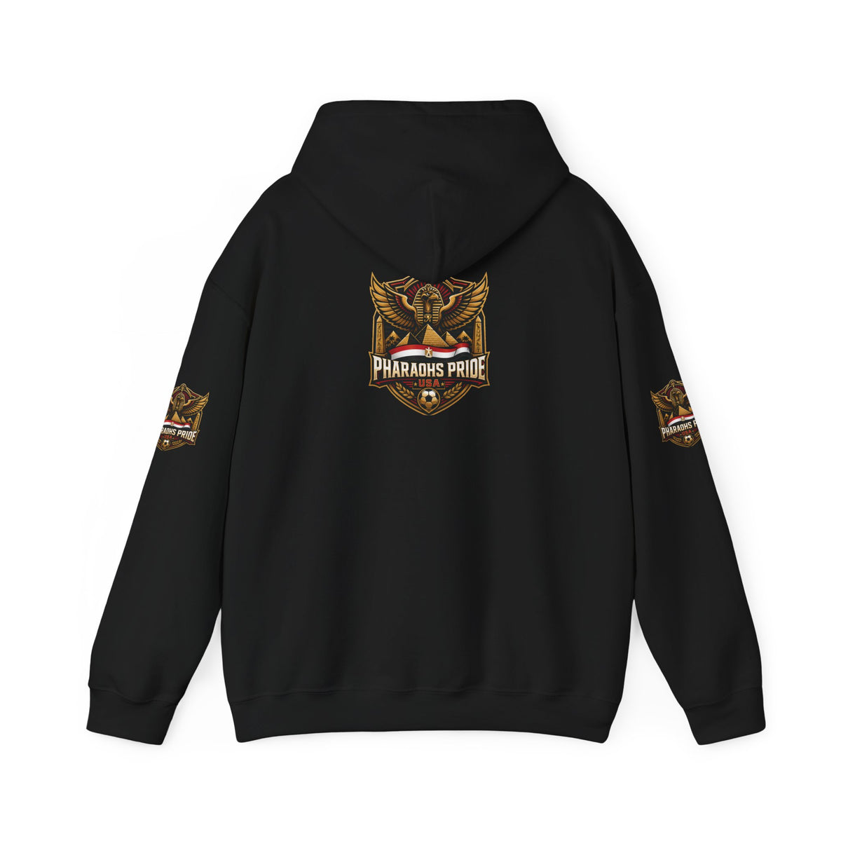 Egypt Football Fan Hoodie with Pharaoh Graphic product image 4