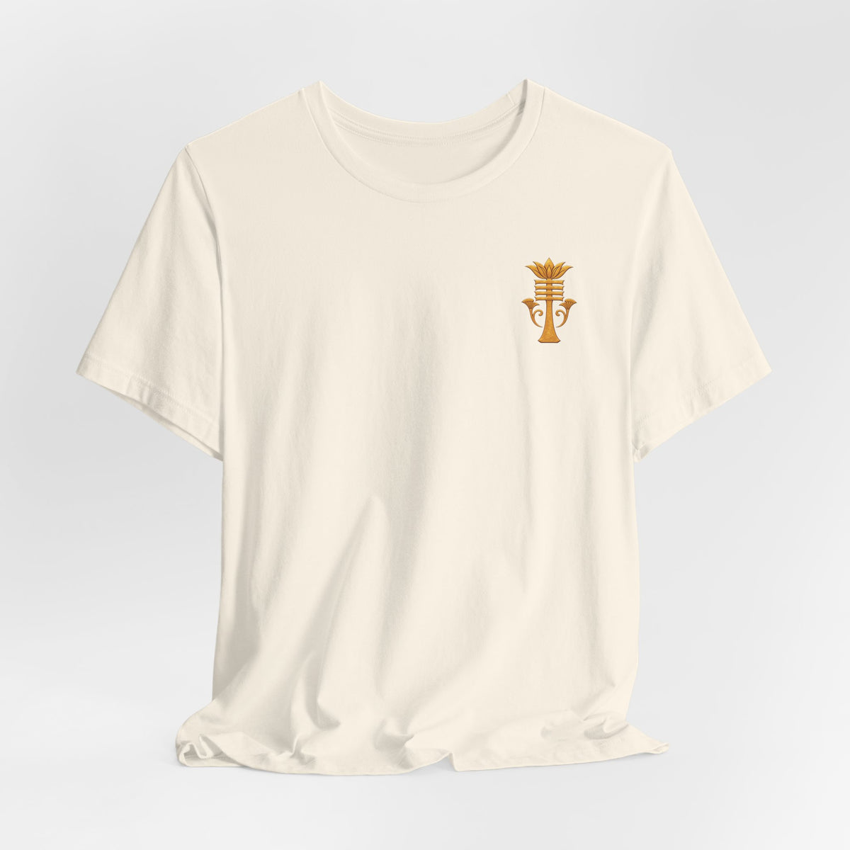 Egyptian Ankh Heart Chest Tee Printify