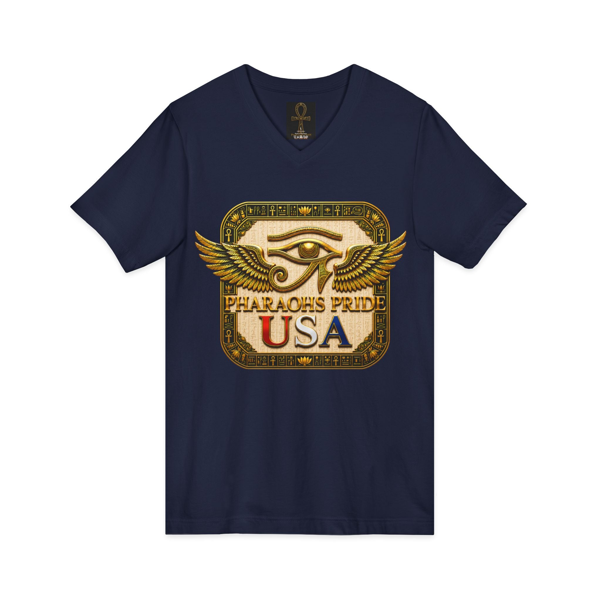 Pharaohs Pride USA Heritage Crest V-Neck Tee product image 41