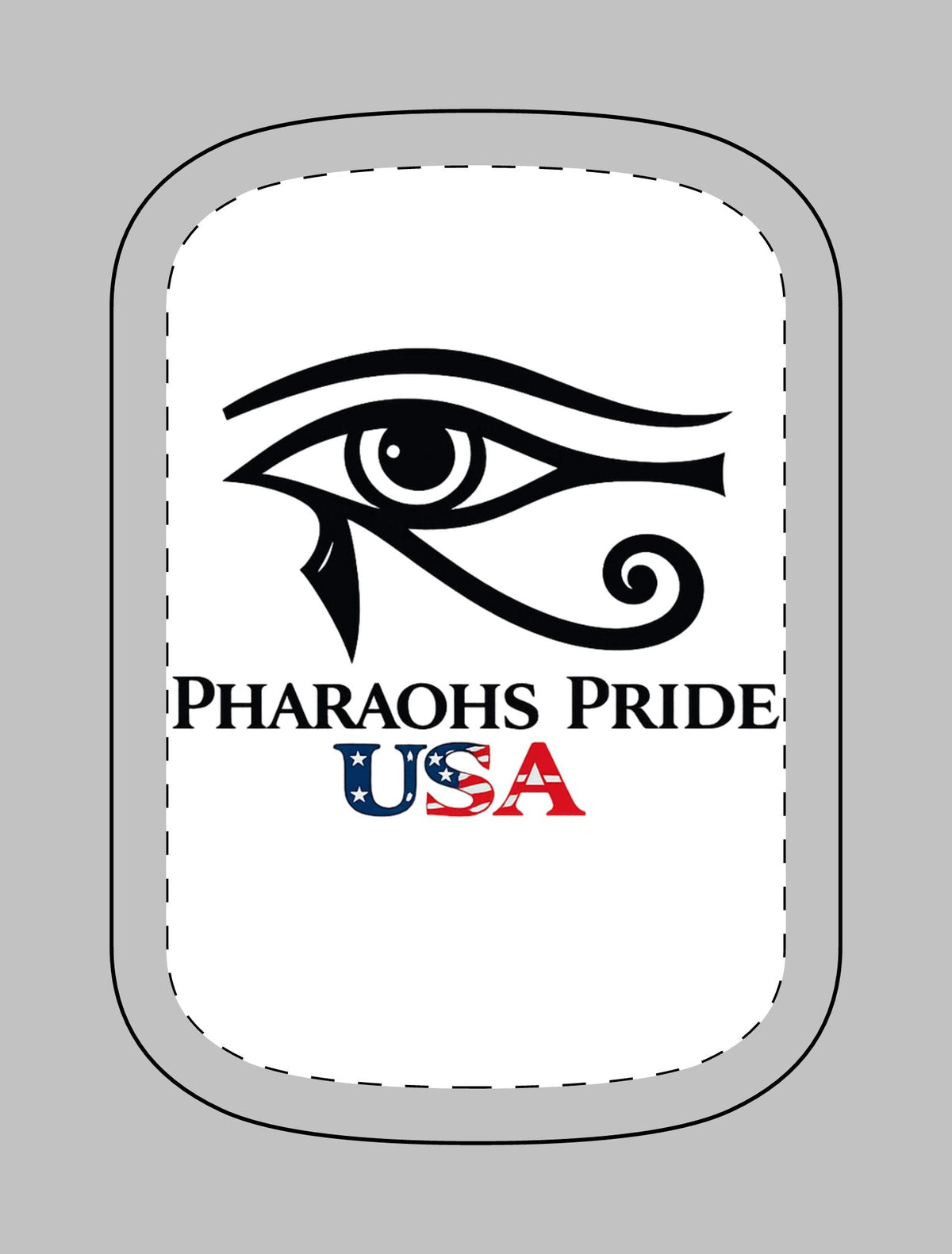 Eye of Horus magnetic wireless power bank with Egyptian design by Pharaohs Pride USA