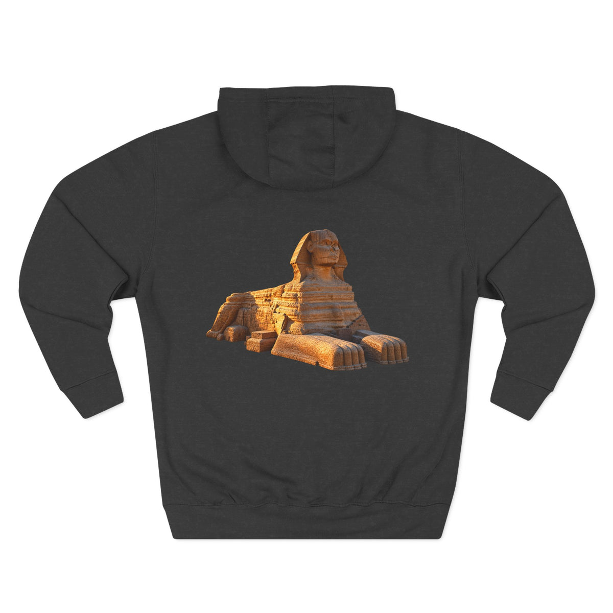 Three-Panel Fleece Hoodie Printify