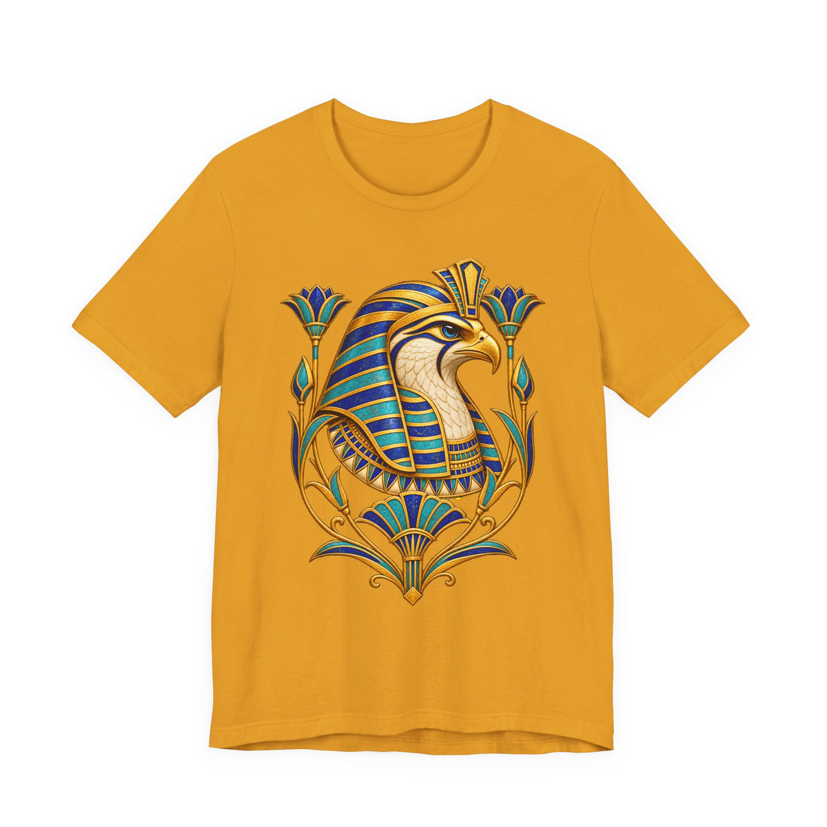 Copy of Scarabs & Sun Egyptian Scarab T-Shirt — Golden Sunback Graphic Tee Printify
