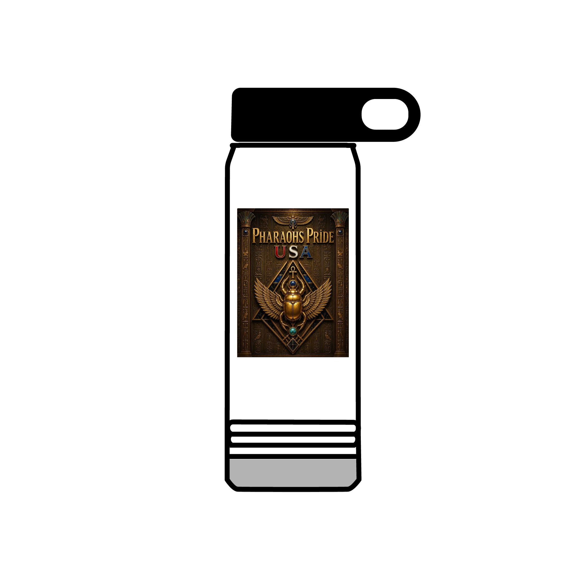Pharaohs Pride USA Egyptian Heritage 20 oz Water Bottle
