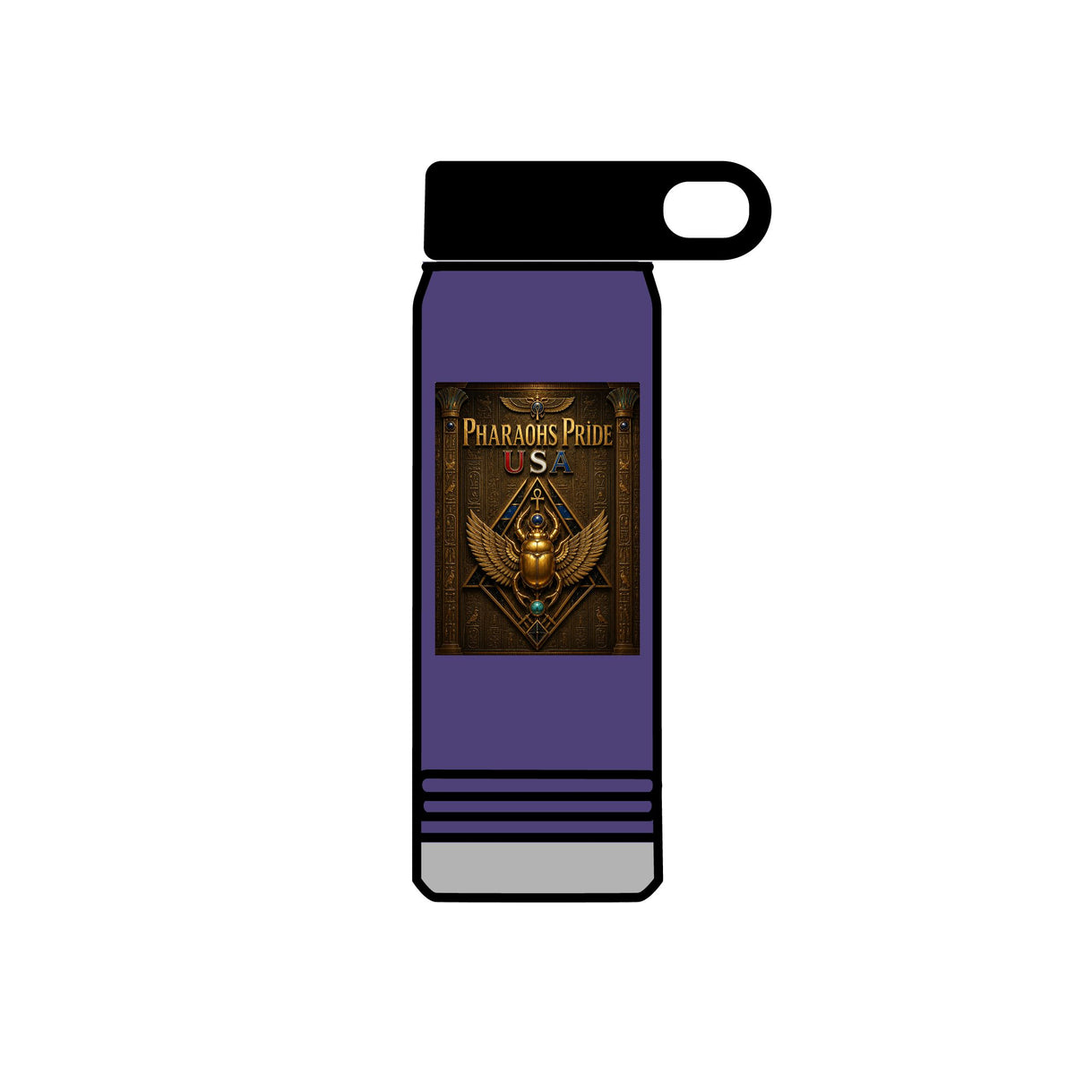 Pharaohs Pride USA Egyptian Heritage 20 oz Water Bottle