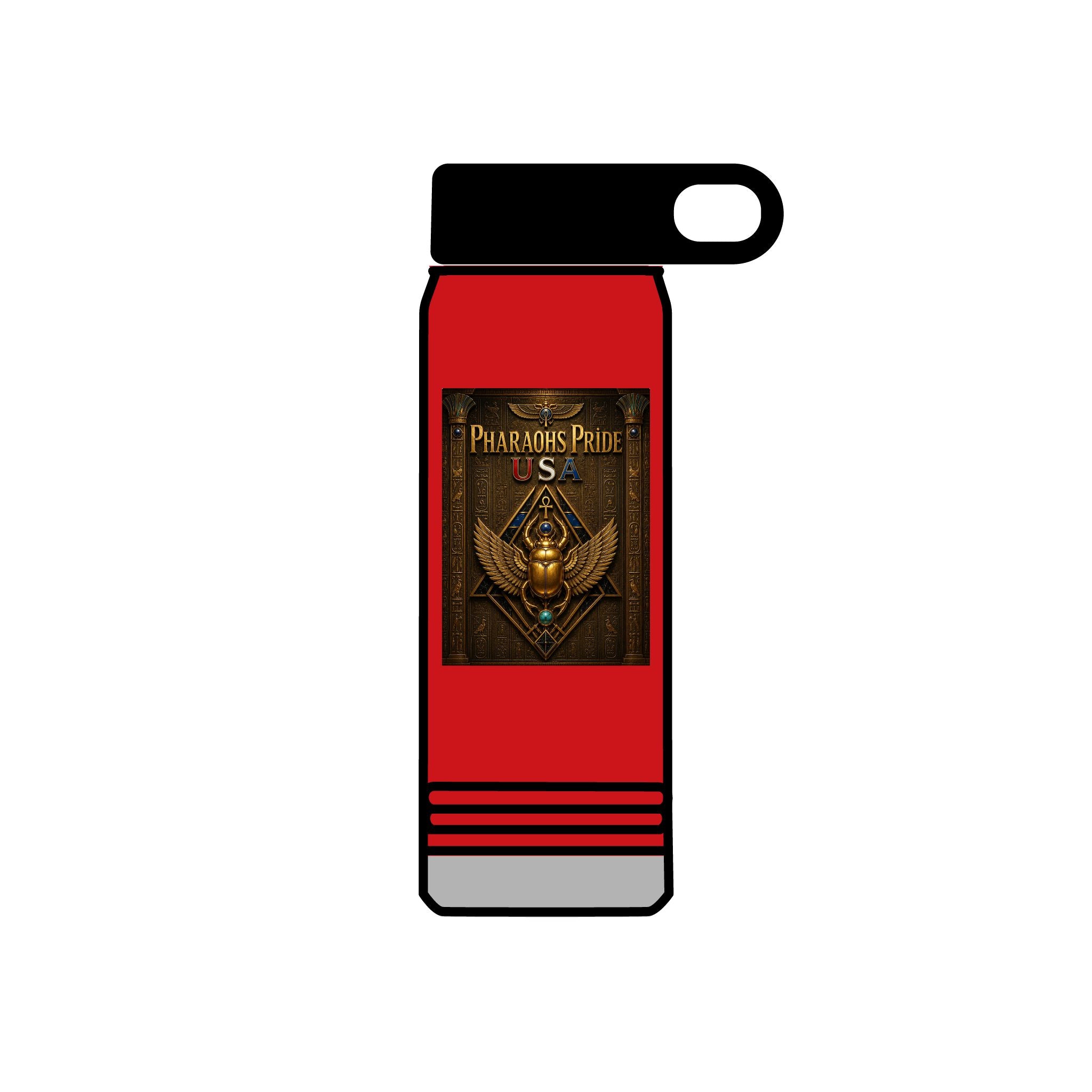 Pharaohs Pride USA Egyptian Heritage 20 oz Water Bottle