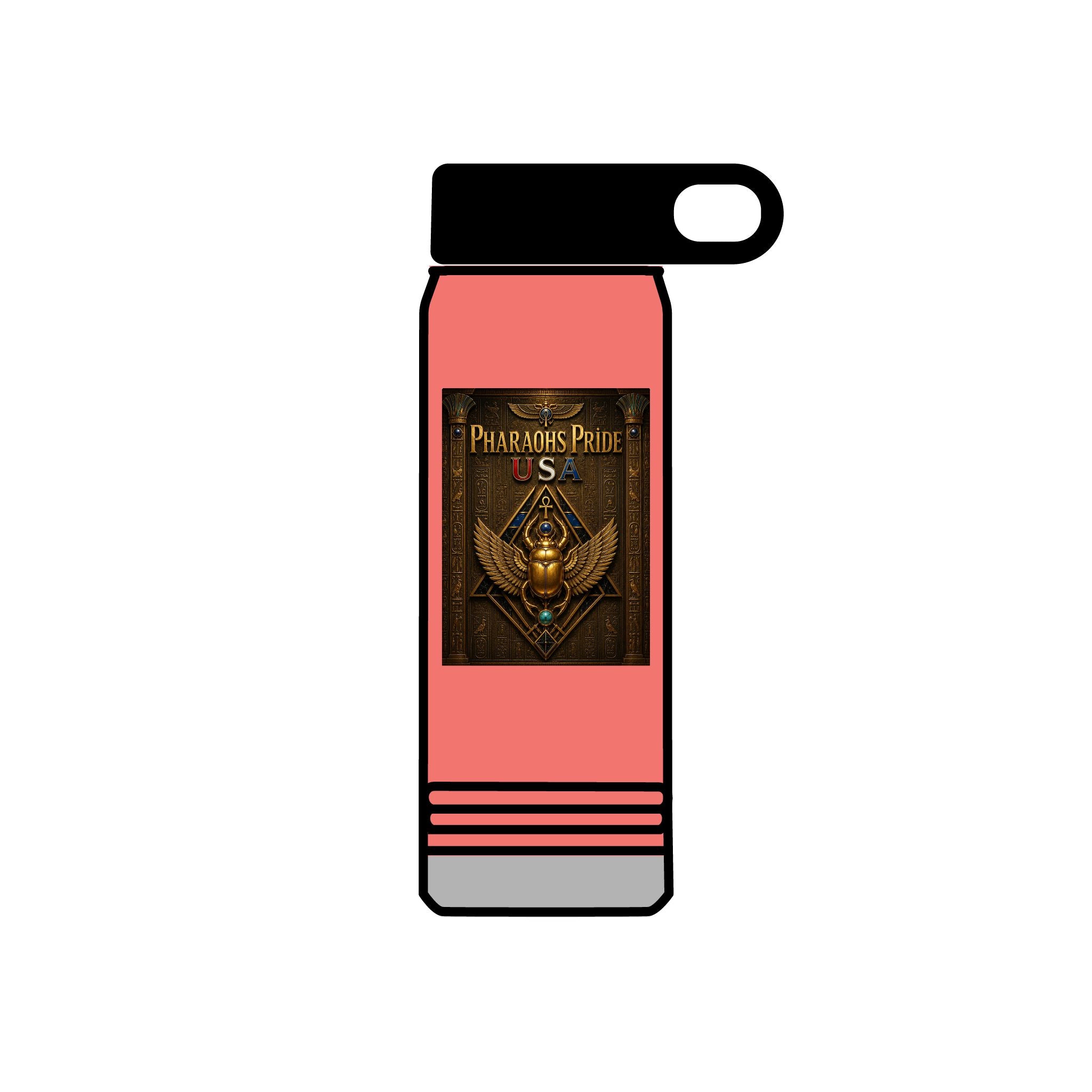Pharaohs Pride USA Egyptian Heritage 20 oz Water Bottle