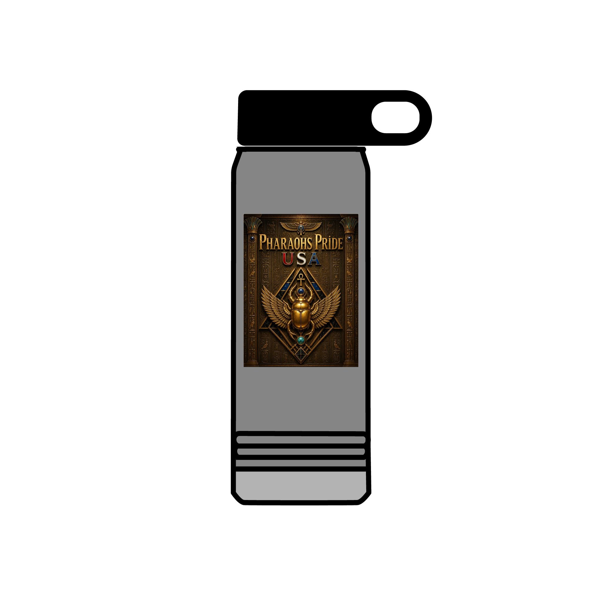 Pharaohs Pride USA Egyptian Heritage 20 oz Water Bottle