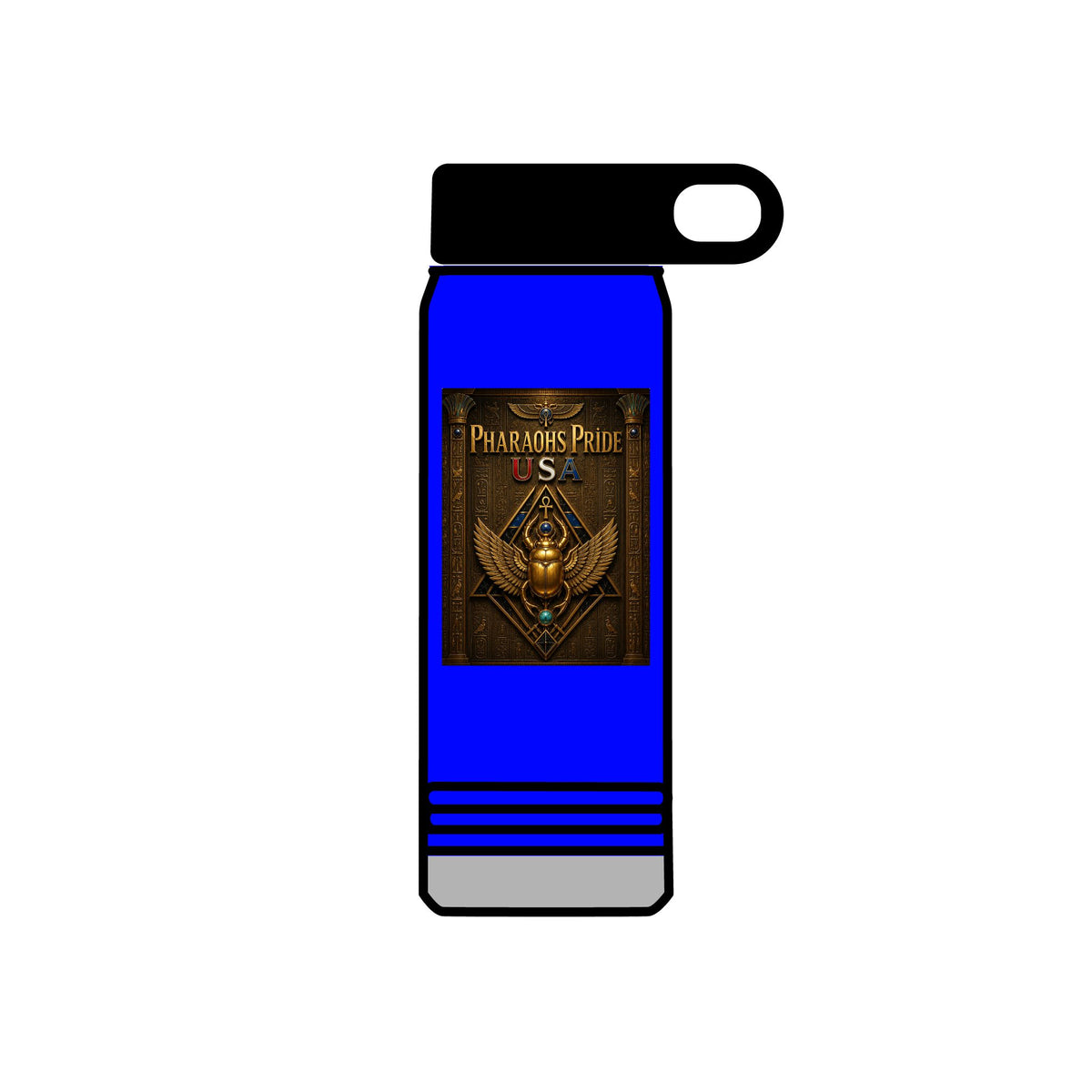 Pharaohs Pride USA Egyptian Heritage 20 oz Water Bottle