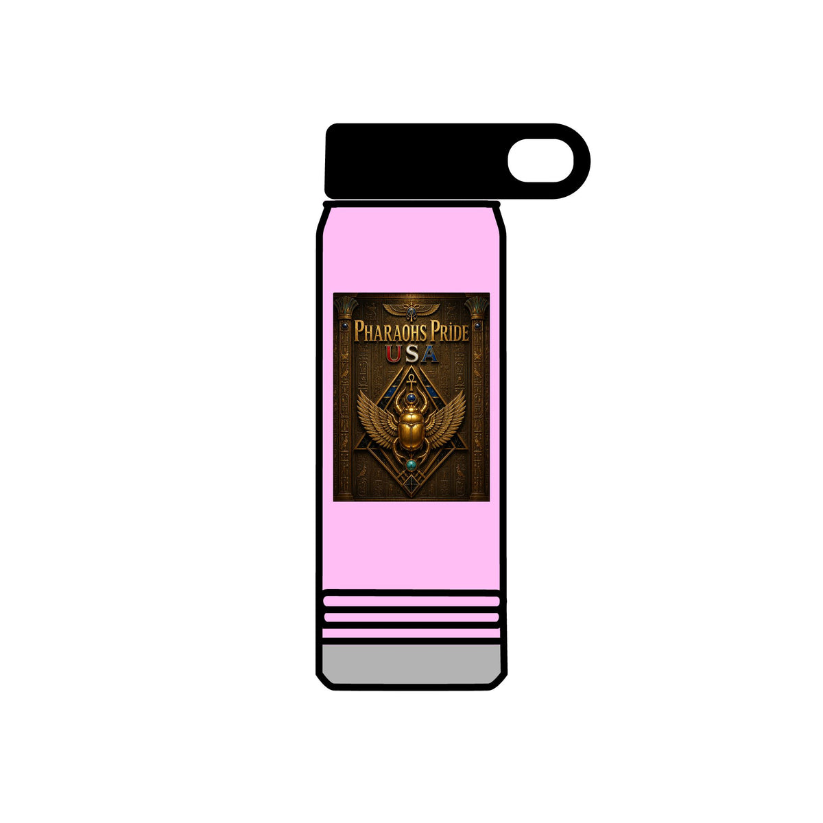 Pharaohs Pride USA Egyptian Heritage 20 oz Water Bottle