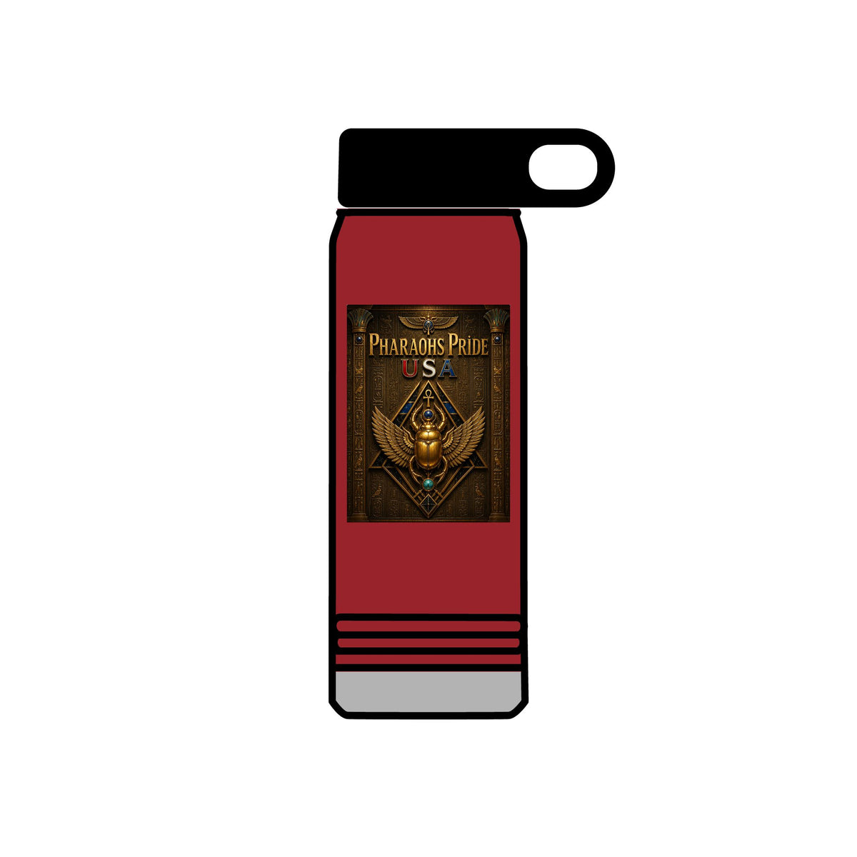 Pharaohs Pride USA Egyptian Heritage 20 oz Water Bottle