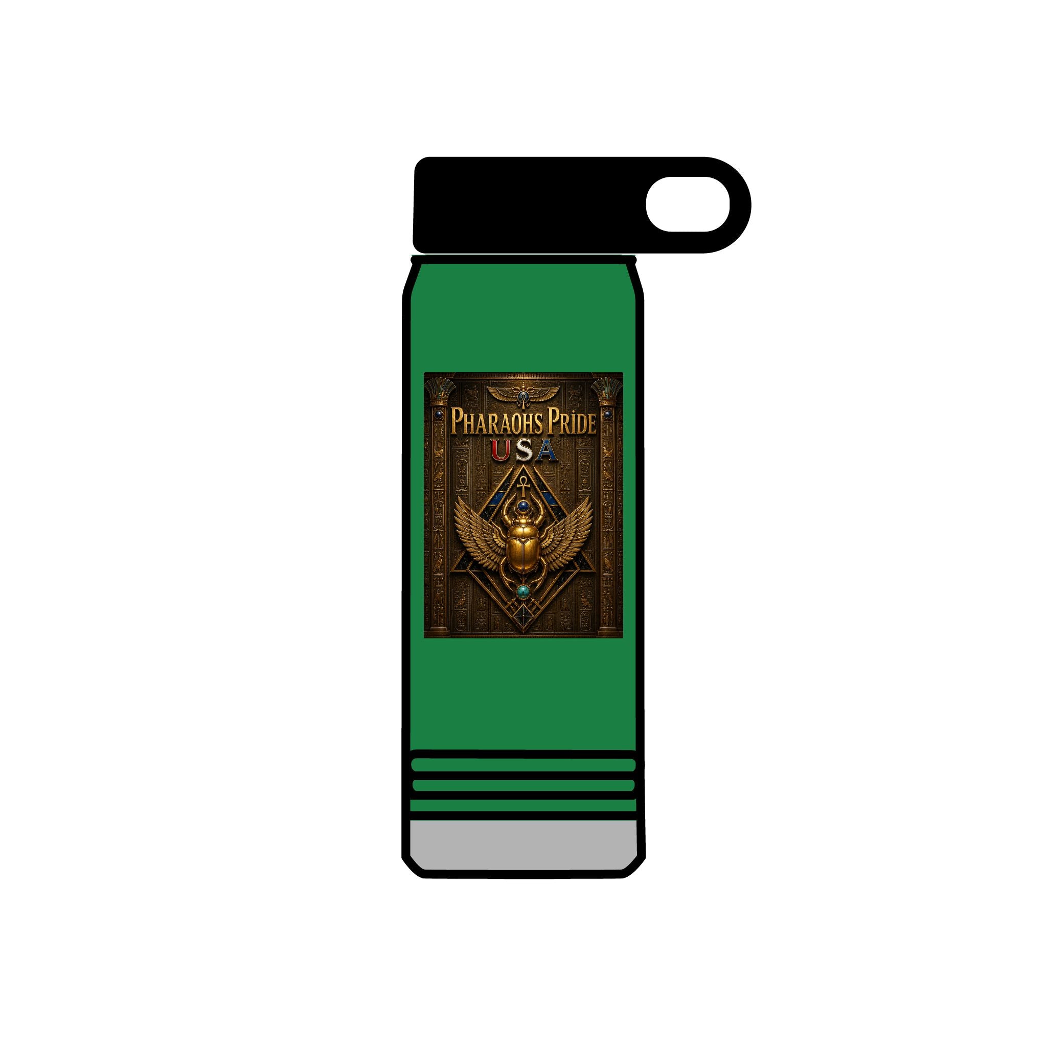 Pharaohs Pride USA Egyptian Heritage 20 oz Water Bottle