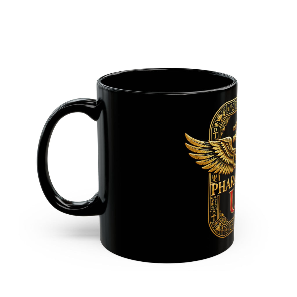 Pharaohs Pride USA Eye of Horus Black Ceramic Mug product image 4