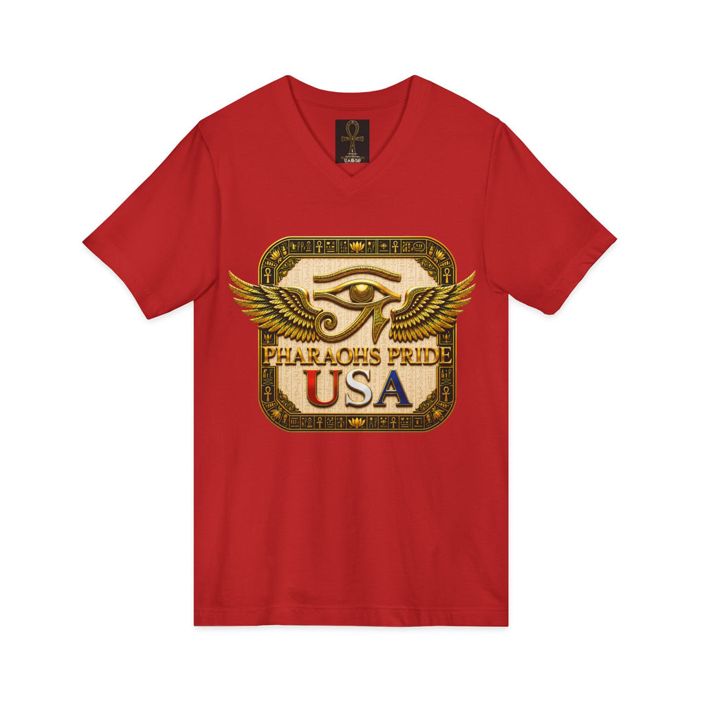 Pharaohs Pride USA Heritage Crest V-Neck Tee product image 47